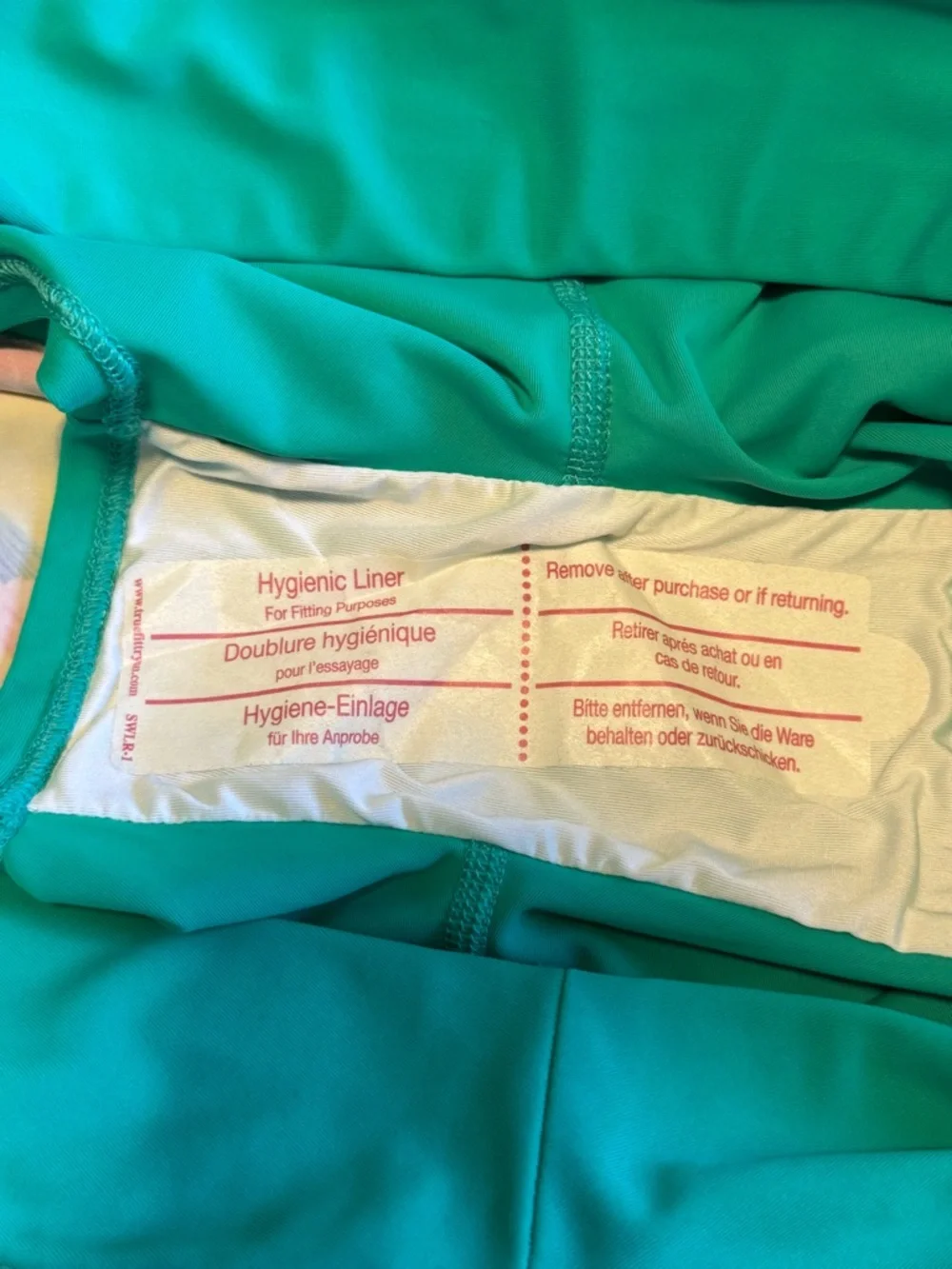 Women's Lands' End Quick Dry Board Skort Swim Skirt tropical 8 - Picture 6 of 6